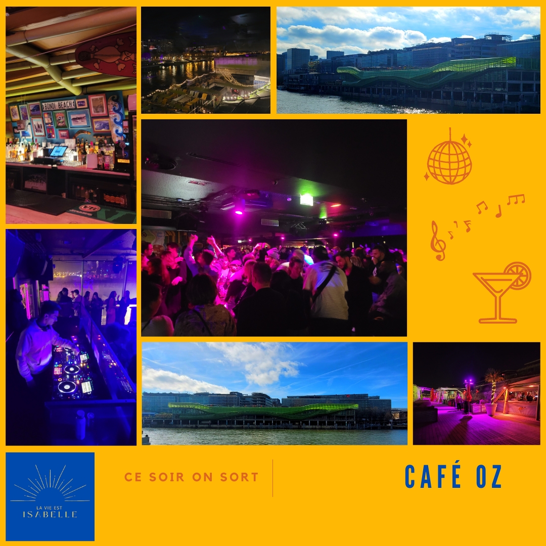Café Oz Rooftop - La vie est Isabelle