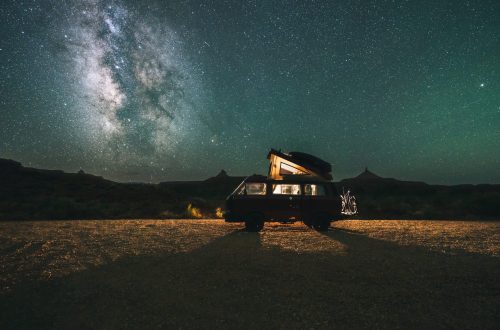 Camping car sous les étoiles